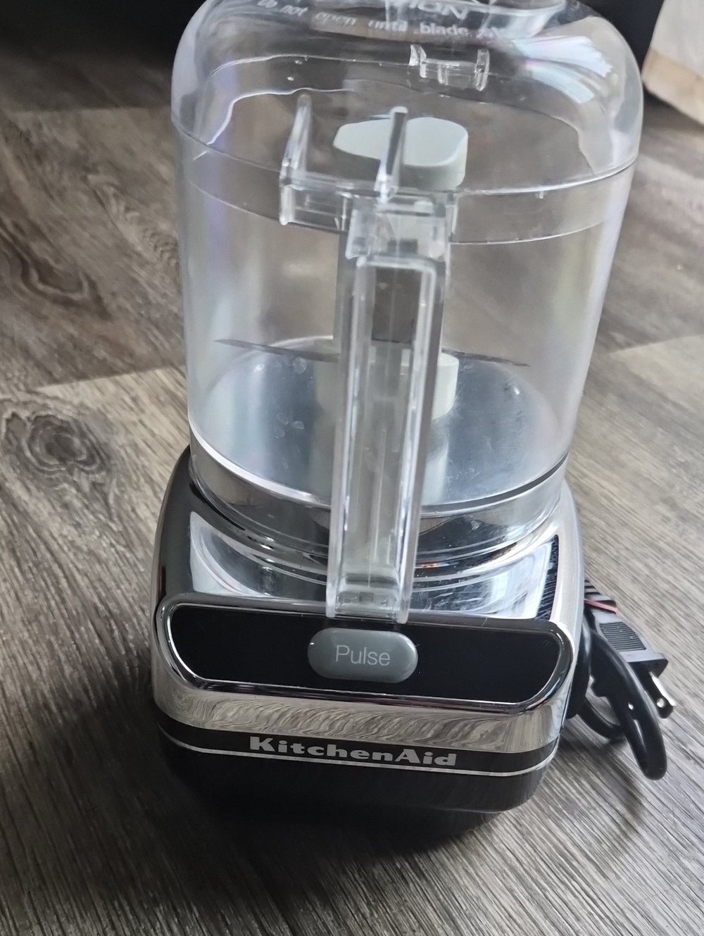 KitchenAid Silver and Clear Mini Food Chopper